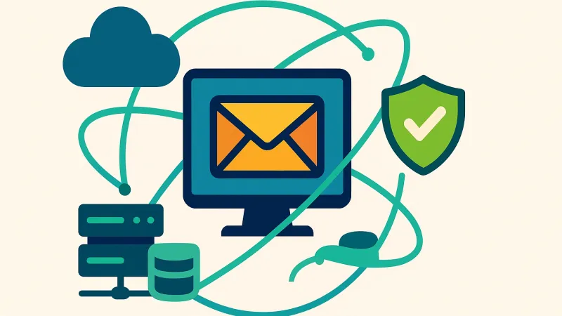 Falconyte enterprise email infrastructure and marketing platform dashboard