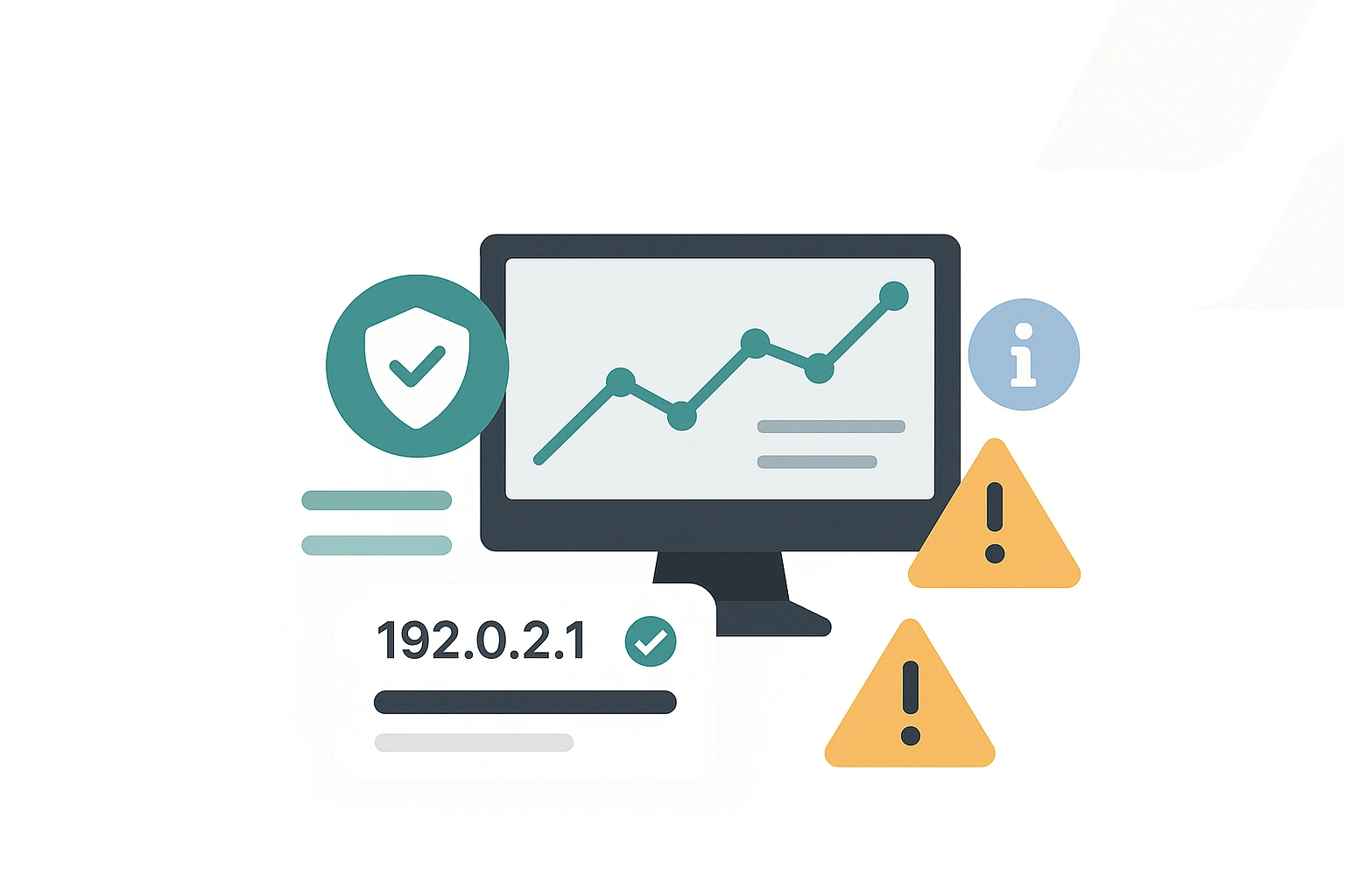 IP health monitoring and reputation protection dashboard